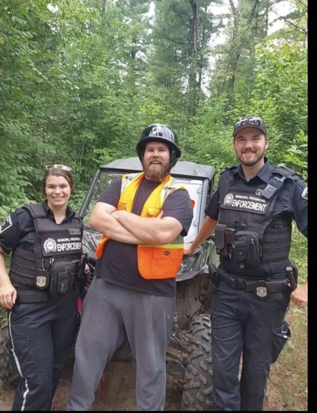 Beach, trail, and parking enforcement unit on a rural assignment